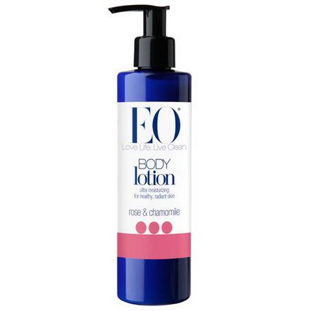 EO Products, Body Lotion, Rose&Chamomile 236ml
