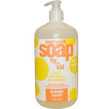 EO Products, Everyone Soap for Every Kid, Orange Squeeze 960ml