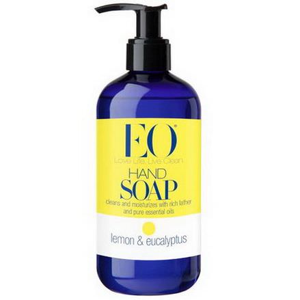 EO Products, Hand Soap, Lemon&Eucalyptus 355ml