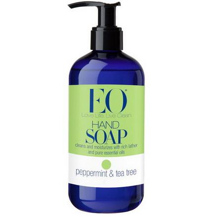 EO Products, Hand Soap, Peppermint&Tea Tree 355ml