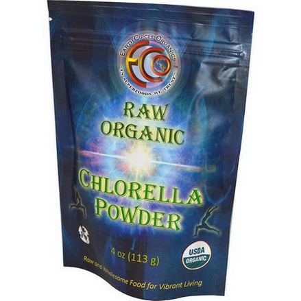 Earth Circle Organics, Chlorella Powder, Raw Organic 113g