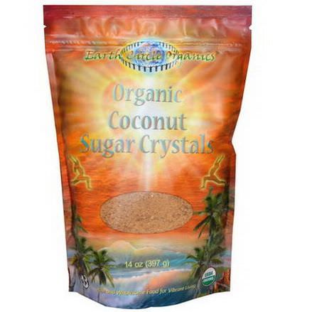 Earth Circle Organics, Coconut Sugar Crystals 397g