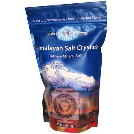 Earth Circle Organics, Himalayan Salt Crystals 454g