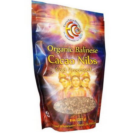 Earth Circle Organics, Organic Balinese Cacao Nibs 227g