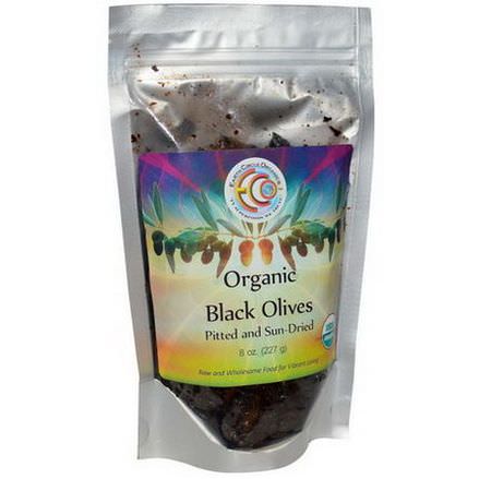 Earth Circle Organics, Organic Black Olives 227g