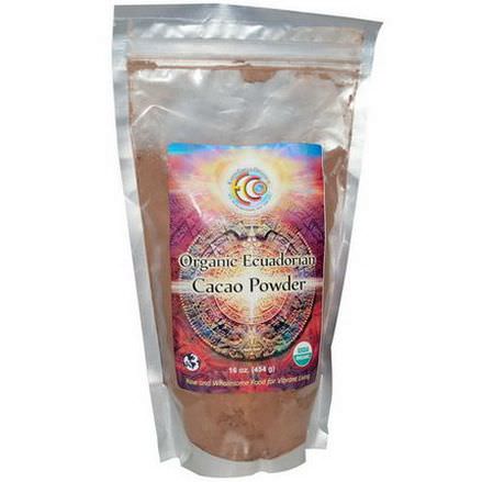Earth Circle Organics, Organic Ecuadorian Cacao Powder 454g
