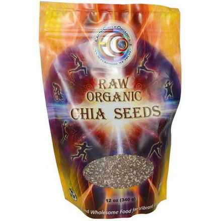 Earth Circle Organics, Raw Organic Chia Seeds 340g