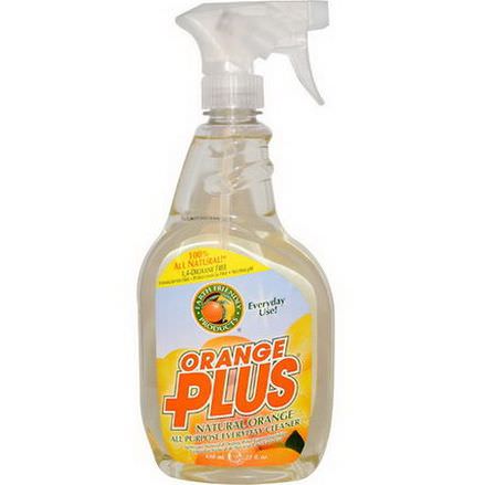Earth Friendly Products, Orange Plus, All Purpose Everyday Cleaner, Natural Orange 650ml