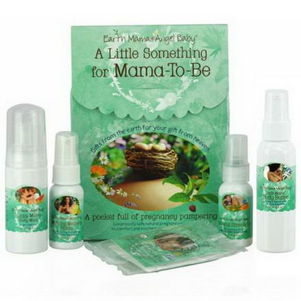 Earth Mama Angel Baby, A Little Something for Mama-To-Be, 5 Piece Kit
