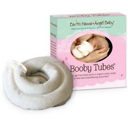 Earth Mama Angel Baby, Booby Tubes, 2 Tubes