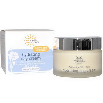 Earth Science, Active Age Defense, Hydrating Day Cream 50g