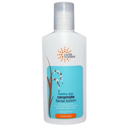Earth Science, Healthy Skin, Ceramide Facial Lotion, All Skin Types 150ml