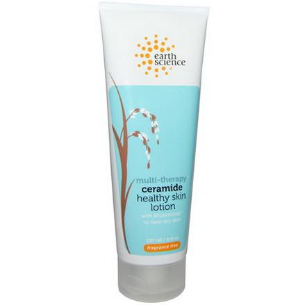 Earth Science, Multi-Therapy, Ceramide Healthy Skin Lotion, Fragrance Free 237ml