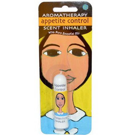 Earth Solutions, Appetite Control, Aromatherapy Scent Inhaler, 1 Inhaler