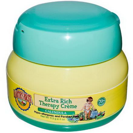 Earth's Best, Extra Rich Therapy Creme, Calendula 113g