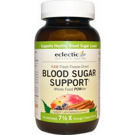 Eclectic Institute, Blood Sugar Support, Whole Food POWder 120g