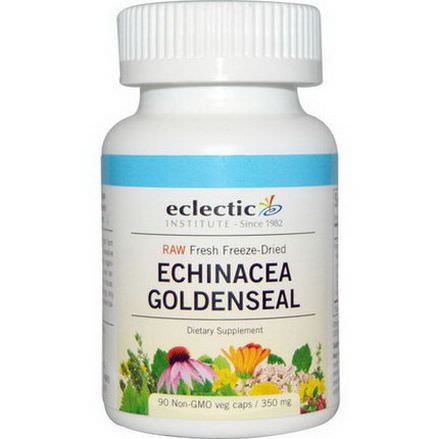 Eclectic Institute, Echinacea Goldenseal, 350mg, 90 Non-GMO Veggie Caps
