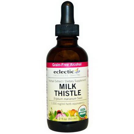 Eclectic Institute, Organic Milk Thistle 60ml