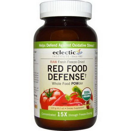 Eclectic Institute, Red Food Defense POWder, Raw 120g