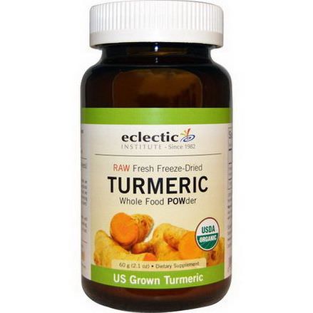Eclectic Institute, Turmeric, Whole Food POWder 60g
