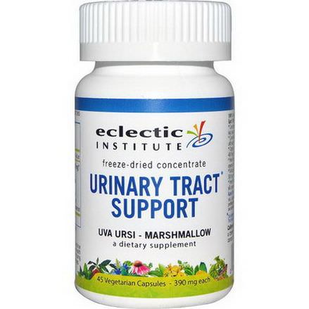 Eclectic Institute, Urinary Tract Support, Uva Ursi - Marshmallow, 390mg, 45 Veggie Caps