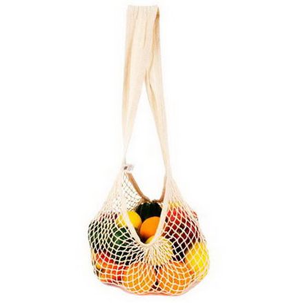 Eco-Bags Products, Classic String Shopping Bag, Milano Natural, 1 Bag