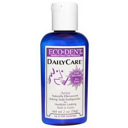 Eco-Dent, Daily Care, Baking Soda Toothpowder, Anise 56g