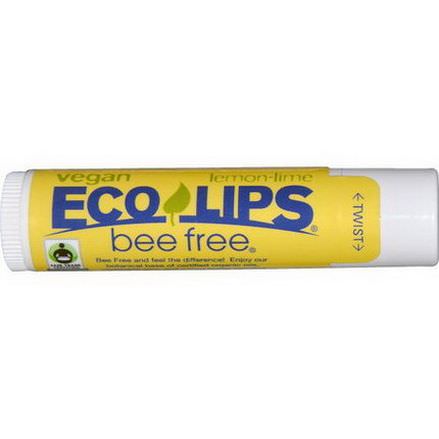 Eco Lips Inc. Bee Free, Lip Balm, Lemon-Lime 4.25g