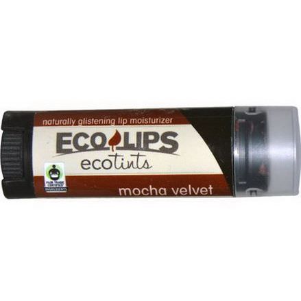 Eco Lips Inc. Ecotints, Lip Moisturizer, Mocha Velvet 4.25g
