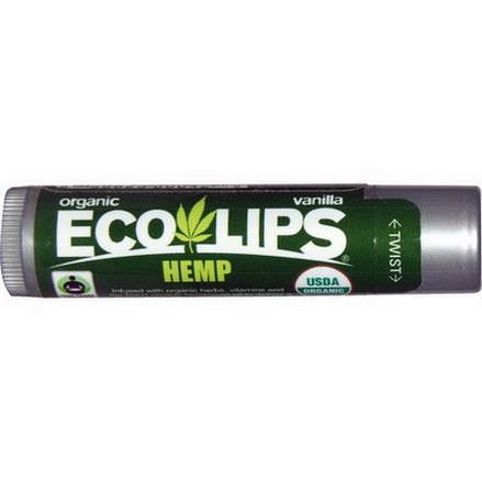 Eco Lips Inc. Organic, Hemp Lip Balm, Vanilla 4.25g