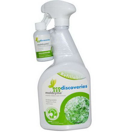 EcoDiscoveries, Moldzyme 60ml Concentrate w/ 1 Spray Bottle