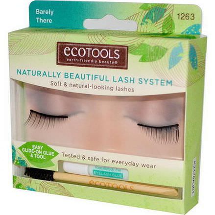 EcoTools, Naturally Beautiful Lash System, Barely There, 1 Pair of Lashes