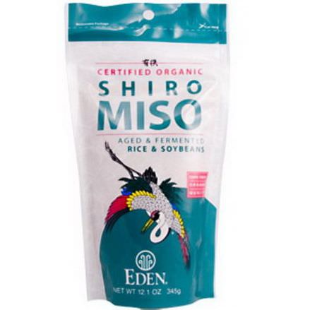 Eden Foods, Certified Organic Shiro Miso 345g