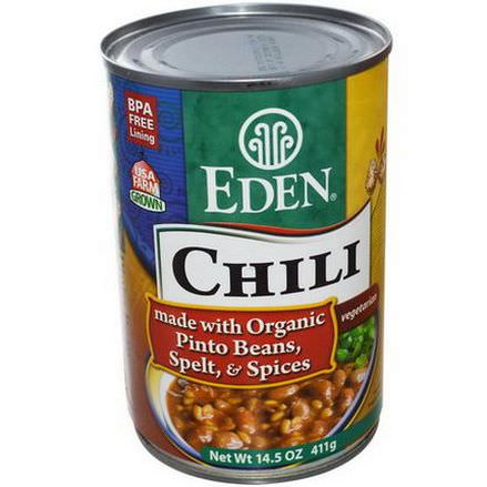 Eden Foods, Chili, Vegetarian 411g