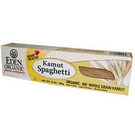 Eden Foods, Kamut Spaghetti, 100% Whole Grain Kamut 396g