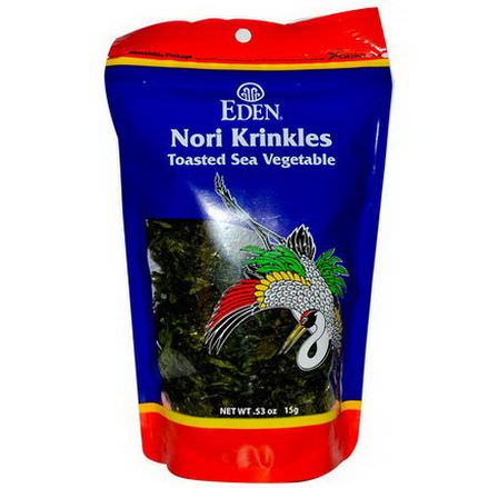 Eden Foods, Nori Krinkles, Toasted Sea Vegetable 15g