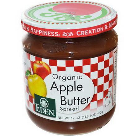 Eden Foods, Organic Apple Butter Spread 482g