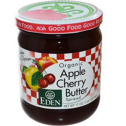 Eden Foods, Organic, Apple Cherry Butter Spread 482g