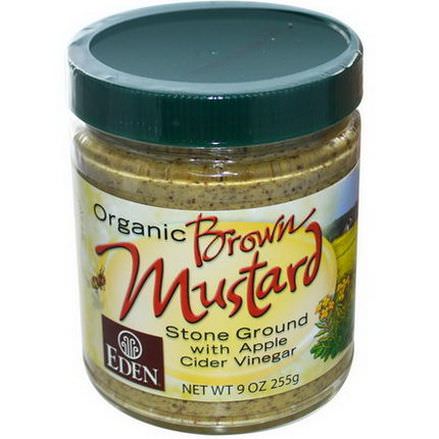 Eden Foods, Organic Brown Mustard 255g