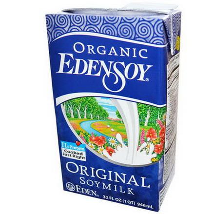 Eden Foods, Organic EdenSoy, Original Soymilk 946ml