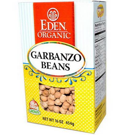 Eden Foods, Organic Garbanzo Beans 454g