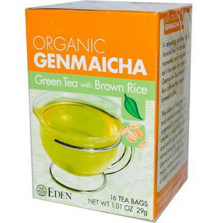 Eden Foods, Organic Genmaicha, Green Tea with Brown Rice 29g