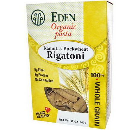 Eden Foods, Organic, Kamut&Buckwheat Rigatoni 340g