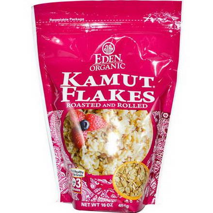 Eden Foods, Organic Kamut Flakes, Roasted&Rolled 454g