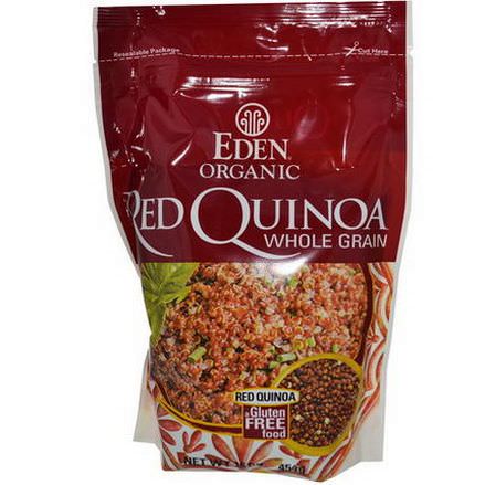 Eden Foods, Organic Red Quinoa, Whole Grain 454g