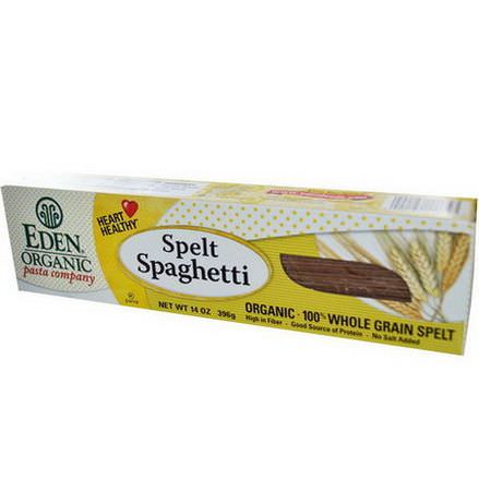 Eden Foods, Organic Spelt Spaghetti, 100% Whole Grain 396g