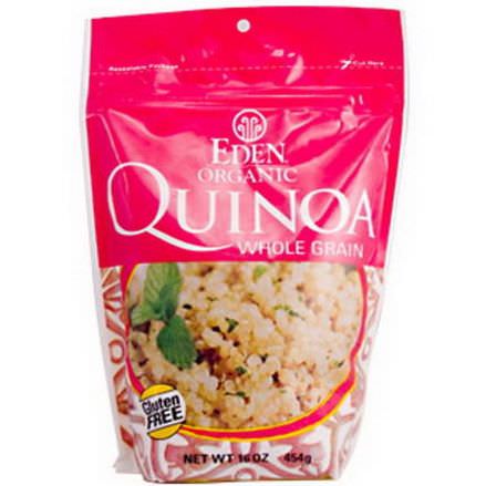 Eden Foods, Quinoa Whole Grain, Organic, Gluten Free 454g