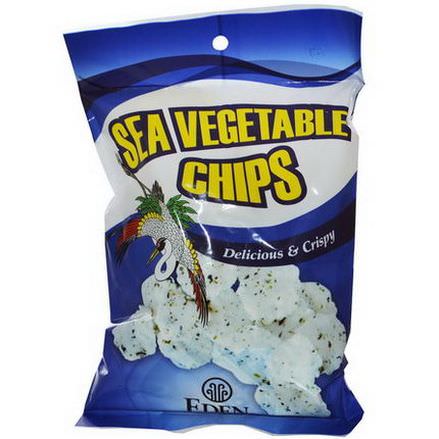 Eden Foods, Sea Vegetable Chips 60g