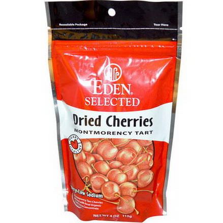 Eden Foods, Selected, Dried Cherries Montmorency Tart 113g