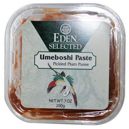 Eden Foods, Selected, Umeboshi Paste, Pickled Plum Puree 200g